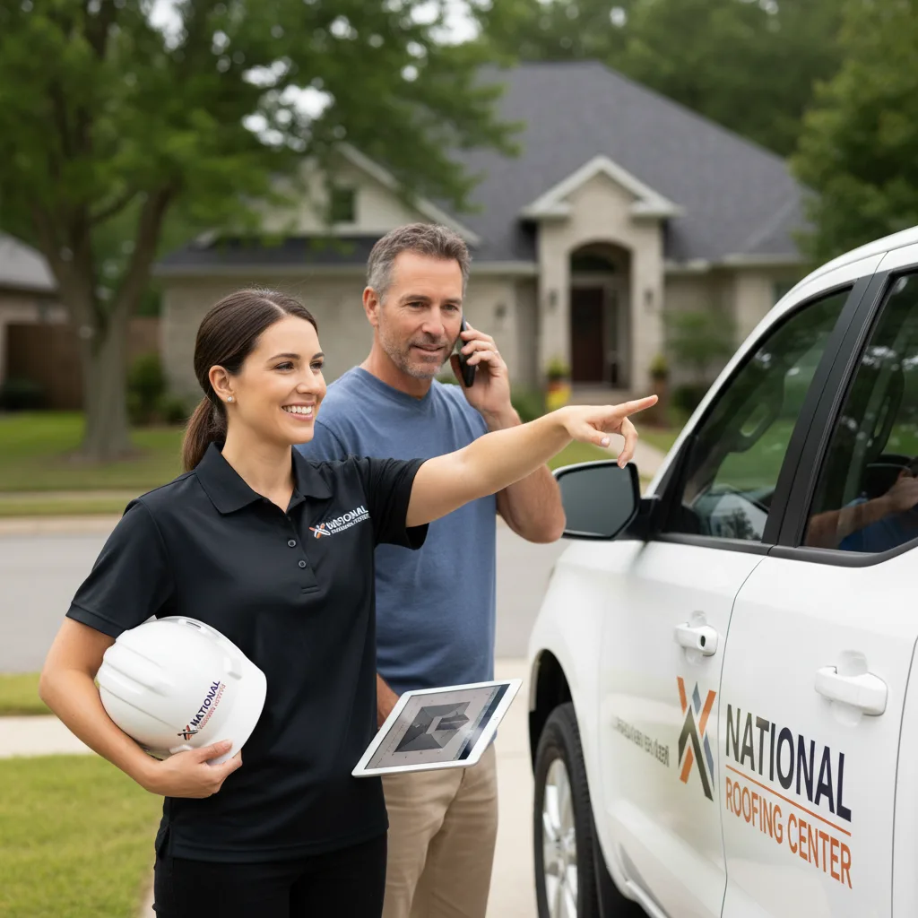National Roofing Center customer support in Trophy Club